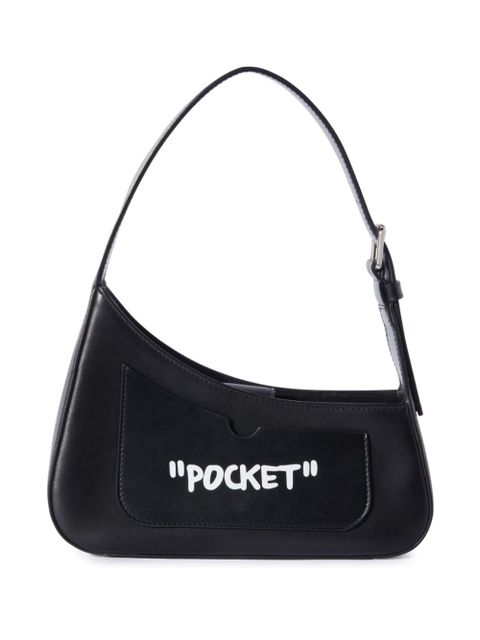 Off-White Jitney Quote shoulder bag - Black - zdjęcie produktu nr 2