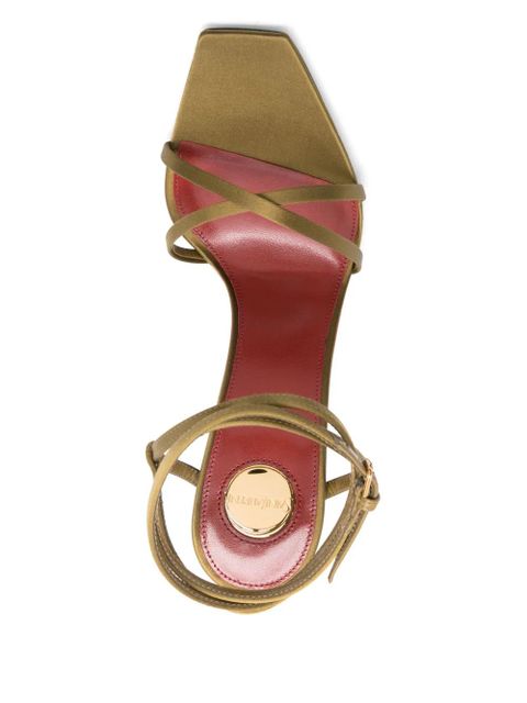 Saint Laurent 110mm Opyum sandals - Green