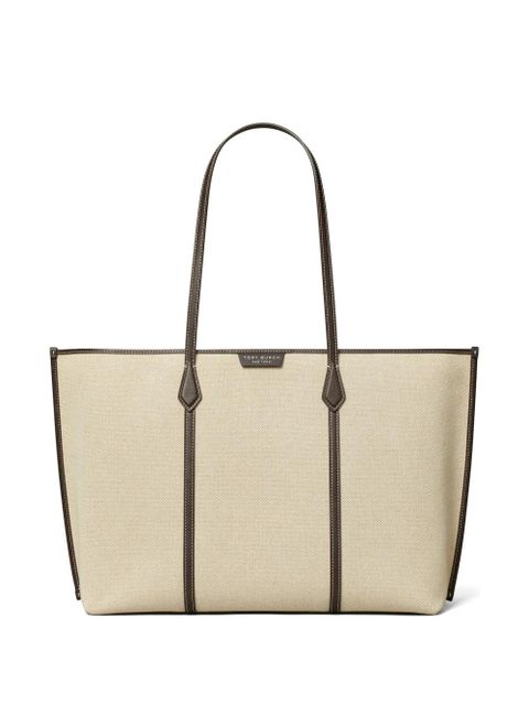 Tory Burch Perry canvas tote - Neutrals - zdjęcie produktu nr 1