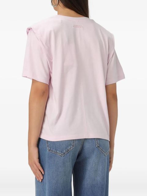 MARANT ÉTOILE crew-neck T-shirt - Pink