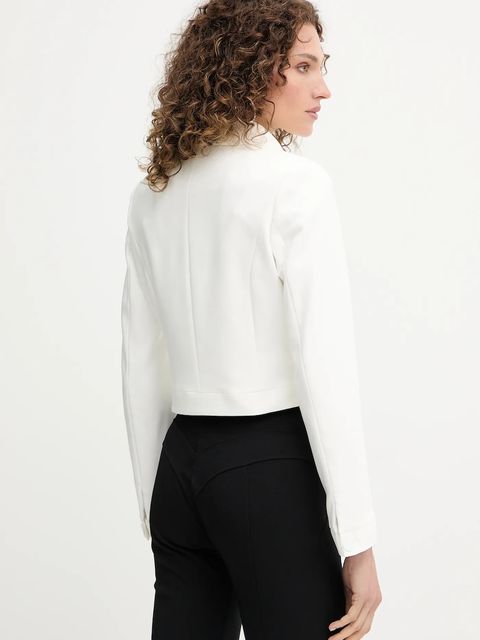 Morgan marynarka kolor biały jednorzędowa gładka VTAGA.F - zdjęcie produktu nr 2