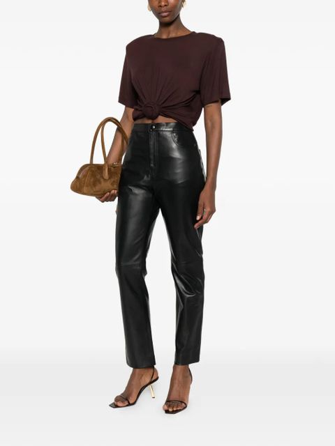 TWINSET front pocket trousers - Black - zdjęcie produktu nr 2