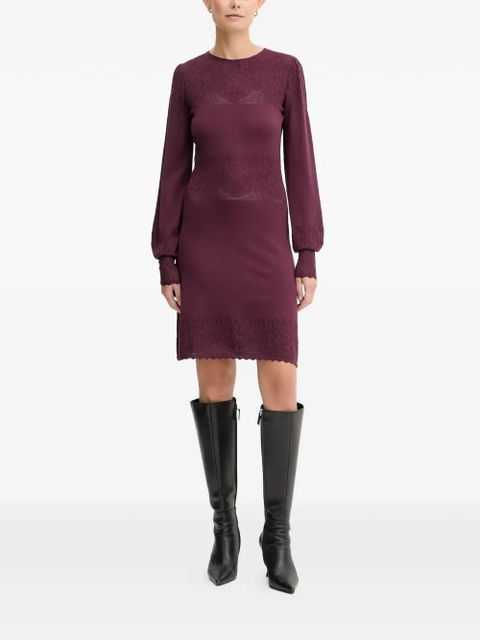 TWINSET long-sleeve mini dress - Red - zdjęcie produktu nr 2