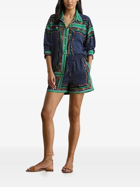 Lauren Ralph Lauren polka dot print shorts - Blue - zdjęcie produktu nr 2