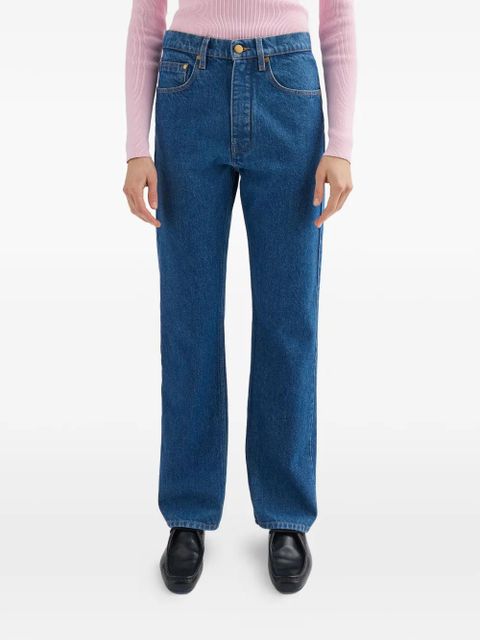 Jil Sander straight-leg jeans - Blue - zdjęcie produktu nr 2