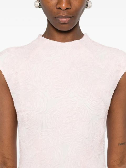 ROTATE BIRGER CHRISTENSEN floral-motif mini dress - Pink