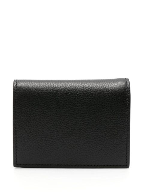 Marni logo-embroidered leather wallet - Black - zdjęcie produktu nr 2