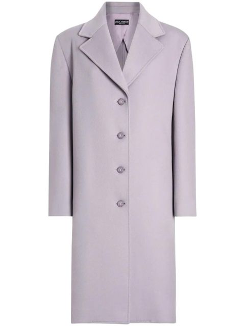 Dolce & Gabbana single-breasted coat - Purple - zdjęcie produktu nr 1