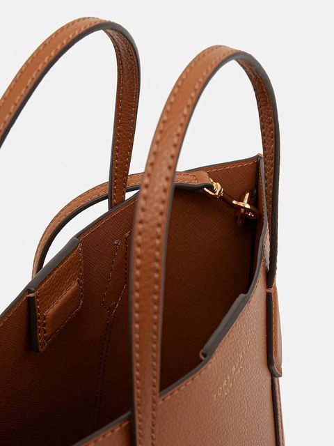 Tory Burch torebka skórzana Perry kolor brązowy 177252-200