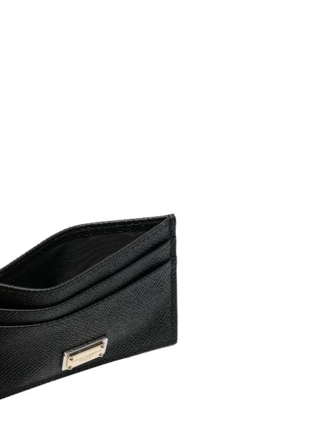 Dolce & Gabbana leather card holder - Black