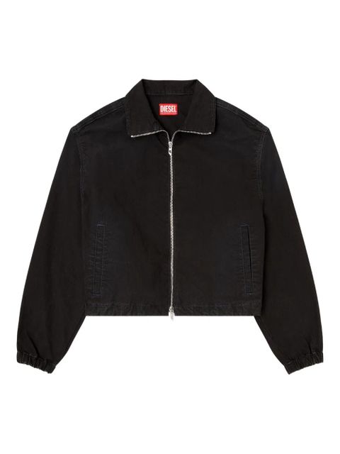 Diesel De-Sanderz Jogg zip-fastening jacket - Black - zdjęcie produktu nr 1