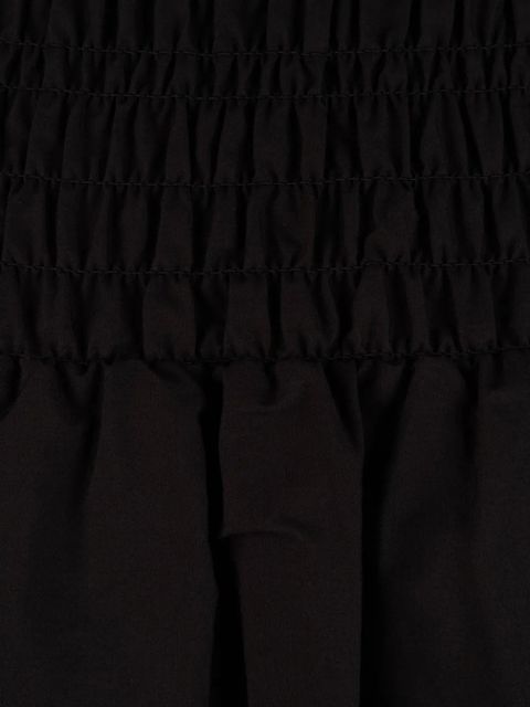 Michael Kors tiered shirred skirt - Black