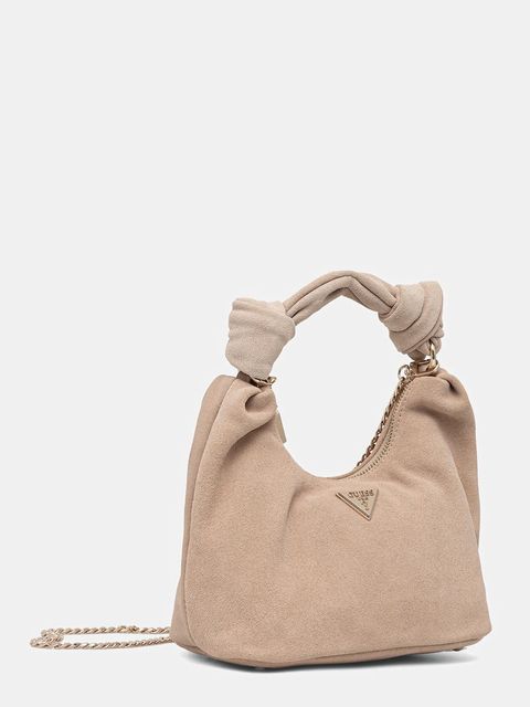 Guess torebka zamszowa ISOTTA - zdjęcie produktu nr 1