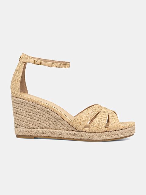 Lauren Ralph Lauren sandały na koturnie Nellie - zdjęcie produktu nr 1