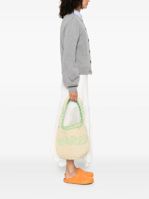Marni small Nassa woven shoulder bag - Neutrals - zdjęcie produktu nr 2