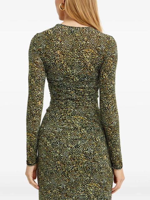 ISABEL MARANT ruched blouse - Black