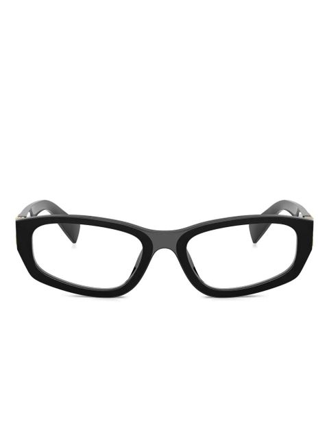 Miu Miu Eyewear logo-detail glasses - Black - zdjęcie produktu nr 1