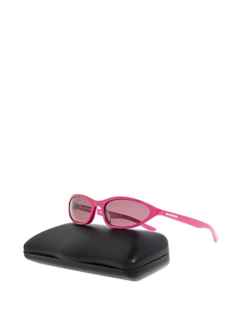 Balenciaga Eyewear oval-frame sunglasses - Pink