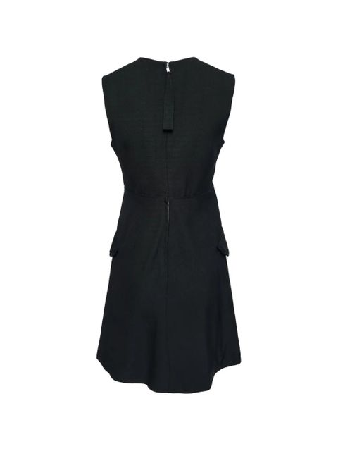 Jil Sander pocket lace-trim mini dress - Black - zdjęcie produktu nr 2