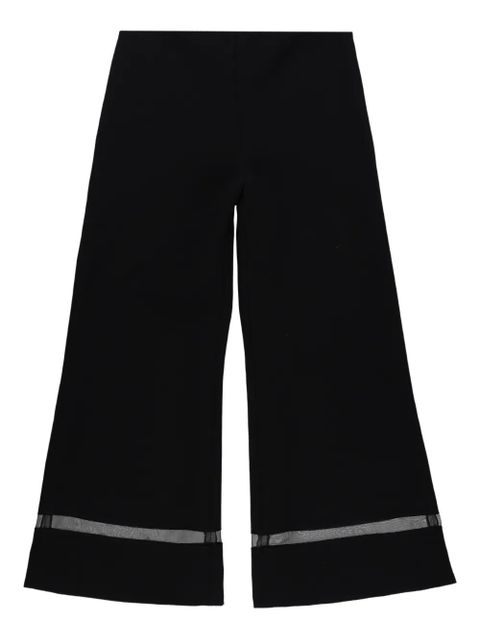KHAITE Wallace flared trousers - Black - zdjęcie produktu nr 1