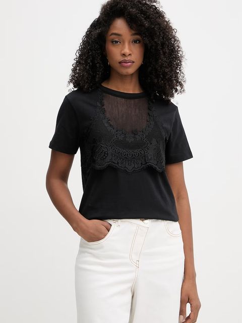 Twinset T-shirt damski bawełniany - zdjęcie produktu nr 2