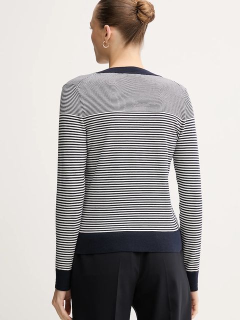 Tommy Hilfiger sweter damski kolor granatowy WW0WW40098