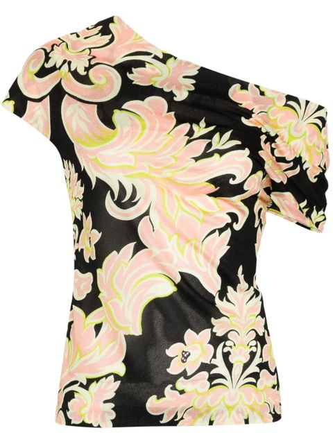 ETRO floral-print crepe blouse - Black - zdjęcie produktu nr 1