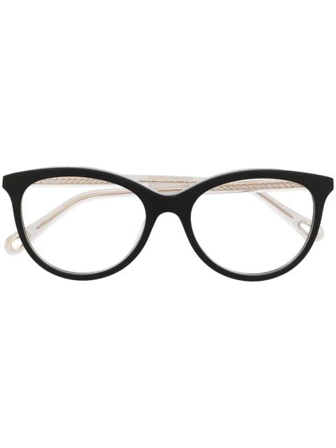 Chloé Eyewear round-frame sunglasses - Black - zdjęcie produktu nr 1