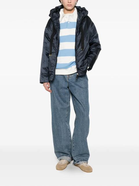 Max Mara Mtcdaria full-zip hooded jacket - Blue - zdjęcie produktu nr 2