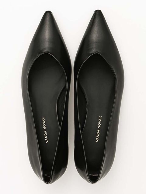 Vanda Novak czółenka skórzane Diana