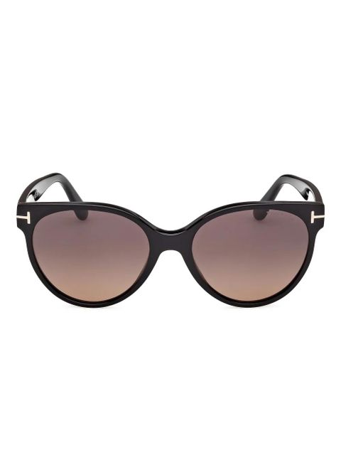 TOM FORD Eyewear round-frame sunglasses - Black - zdjęcie produktu nr 1