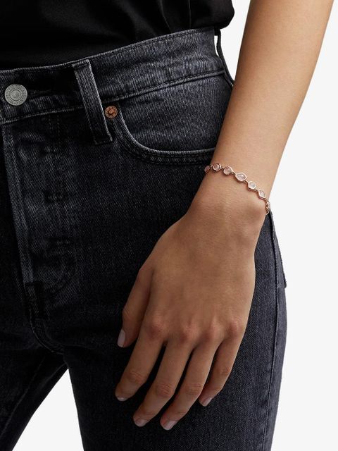 Monica Vinader 18kt rose gold Siren Mini Nugget Cluster bracelet - Pink