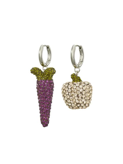 Tory Burch Curiosity Vegetable earrings - Silver - zdjęcie produktu nr 2