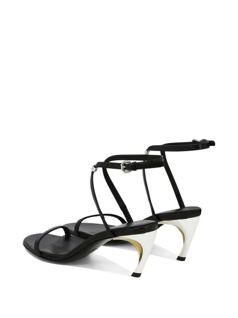 Alexander McQueen Armadillo 65mm leather sandals - Black - zdjęcie produktu nr 2