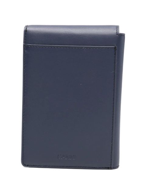 GANNI bear-graphic wallet - Blue - zdjęcie produktu nr 2