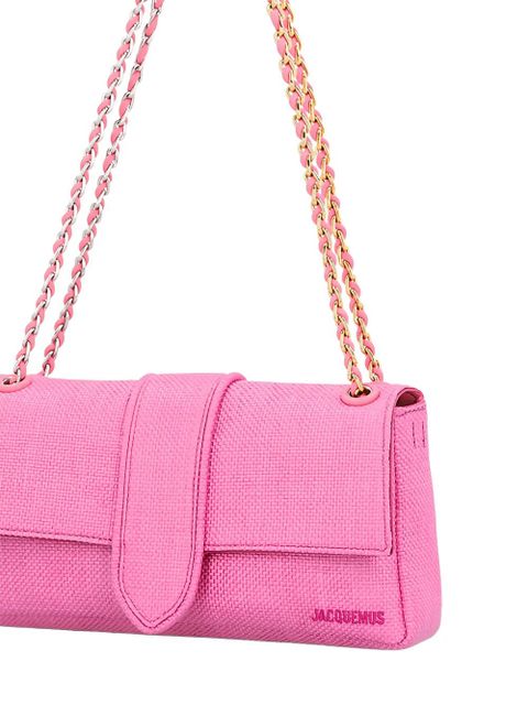 Jacquemus The Bambino Chaîne shoulder-bag - Pink