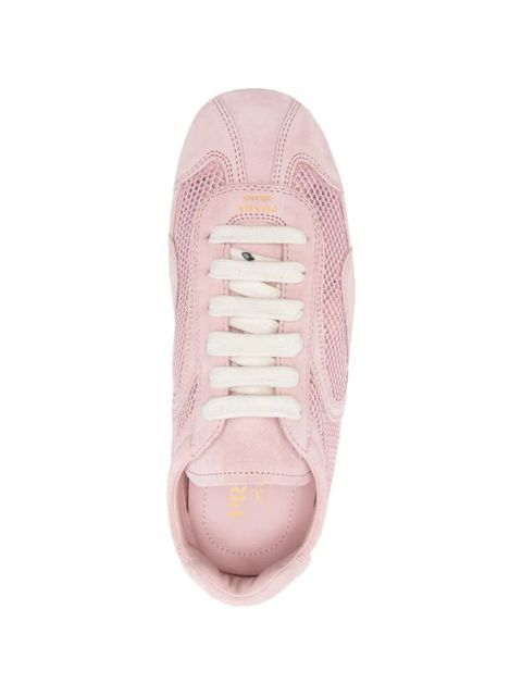 Prada Montecarlo mesh up sneakers - Pink