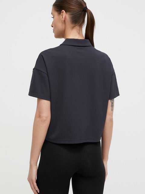 Dkny polo damski kolor czarny DP3T9642