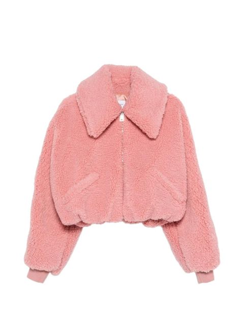 Givenchy faux-shearling cropped jacket - Pink - zdjęcie produktu nr 1