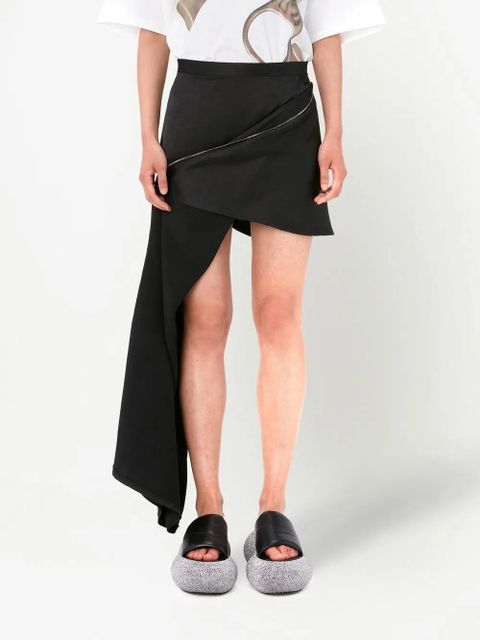 JW Anderson zip-detail mini skirt - Black