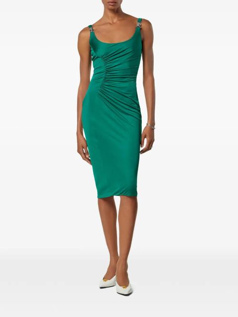 Versace Medusa Ruched Dress - Green - zdjęcie produktu nr 2