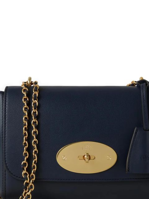 Mulberry small Lily grained-leather shoulder bag - Blue - zdjęcie produktu nr 2