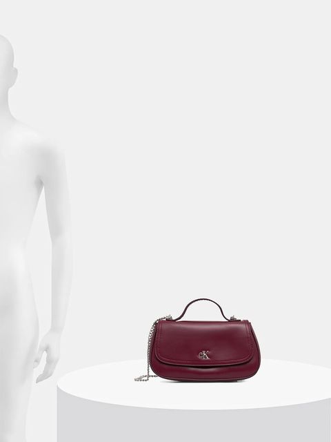 Calvin Klein torebka kolor fioletowy LV04F3282G