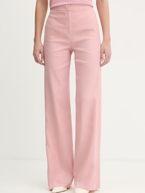 iBlues spodnie straight damskie z dodatkiem lnu CANALE - zdjęcie produktu nr 2