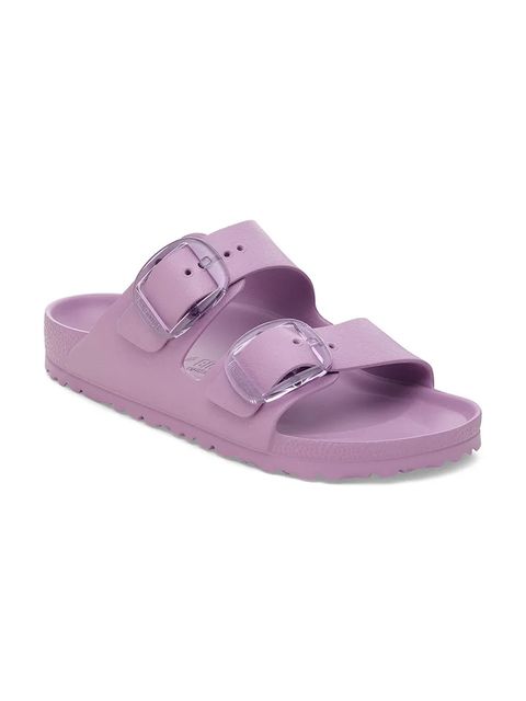Birkenstock klapki Arizona Big Buckle EVA damskie kolor fioletowy 1030412
