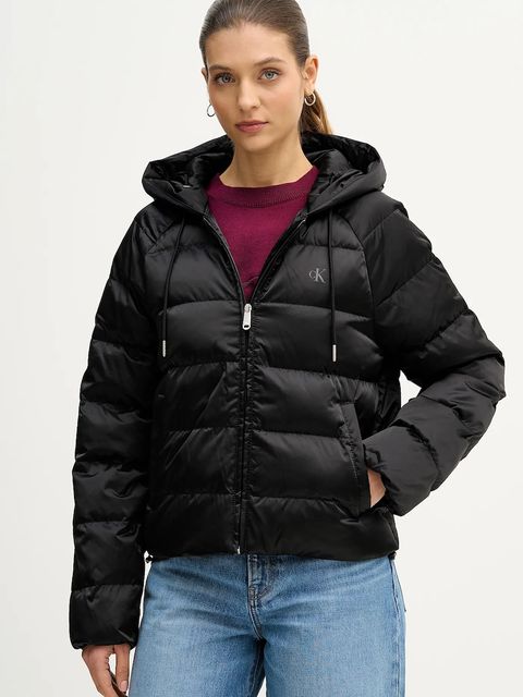 Calvin Klein Jeans kurtka kolor czarny przejściowa LV047E509G - zdjęcie produktu nr 1