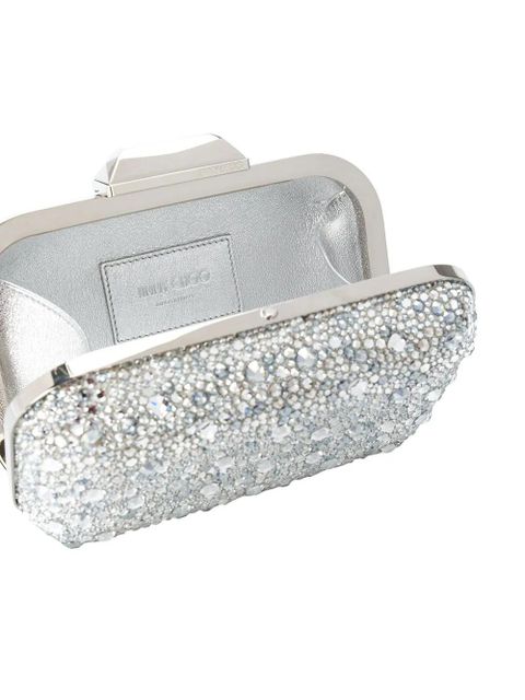 Jimmy Choo Cloud clutch bag - Metallic
