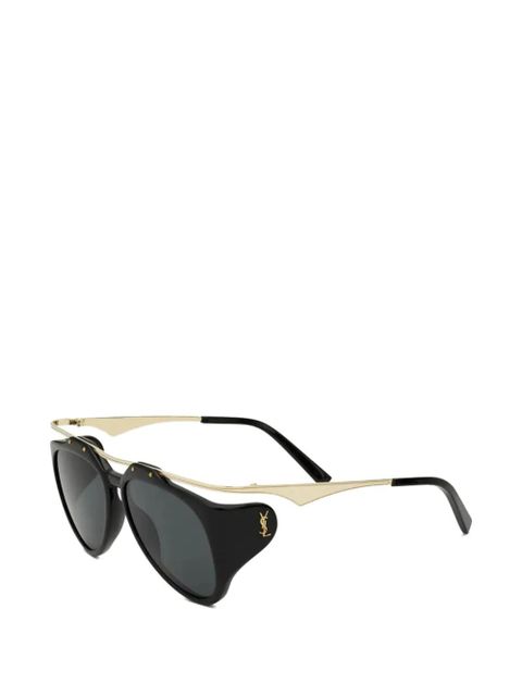 Saint Laurent Amelia sunglasses - Black - zdjęcie produktu nr 2