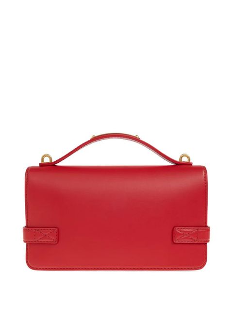 Balmain B-Buzz 24 logo-plaque cross body bag - Red