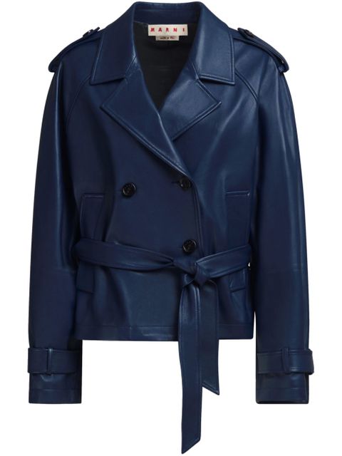 Marni double-breasted jacket - Blue - zdjęcie produktu nr 1